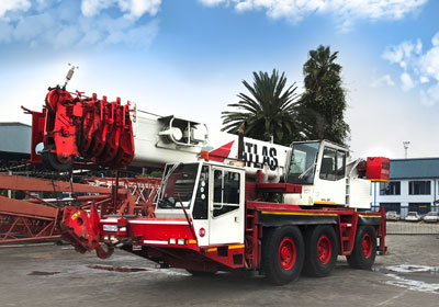 Atlas Crane Hire C16 Demag AC155