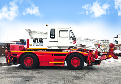 Atlas Crane Hire C27 Kato KR 220 H-II
