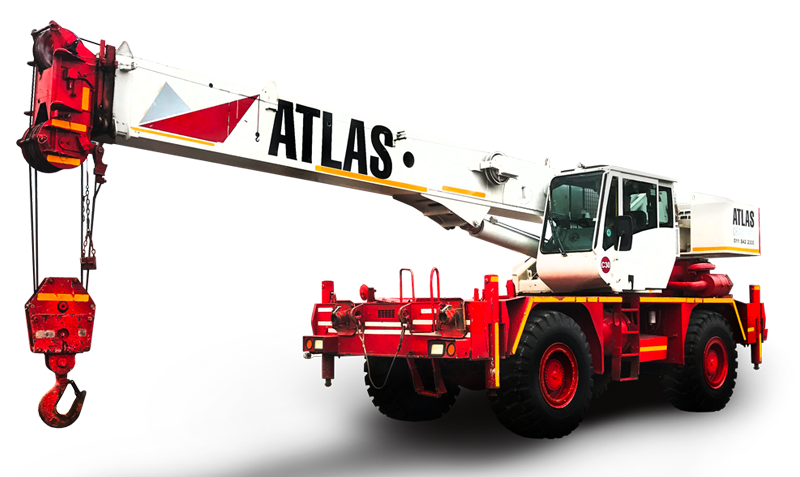 Atlas Hire Rough Terrain Cranes